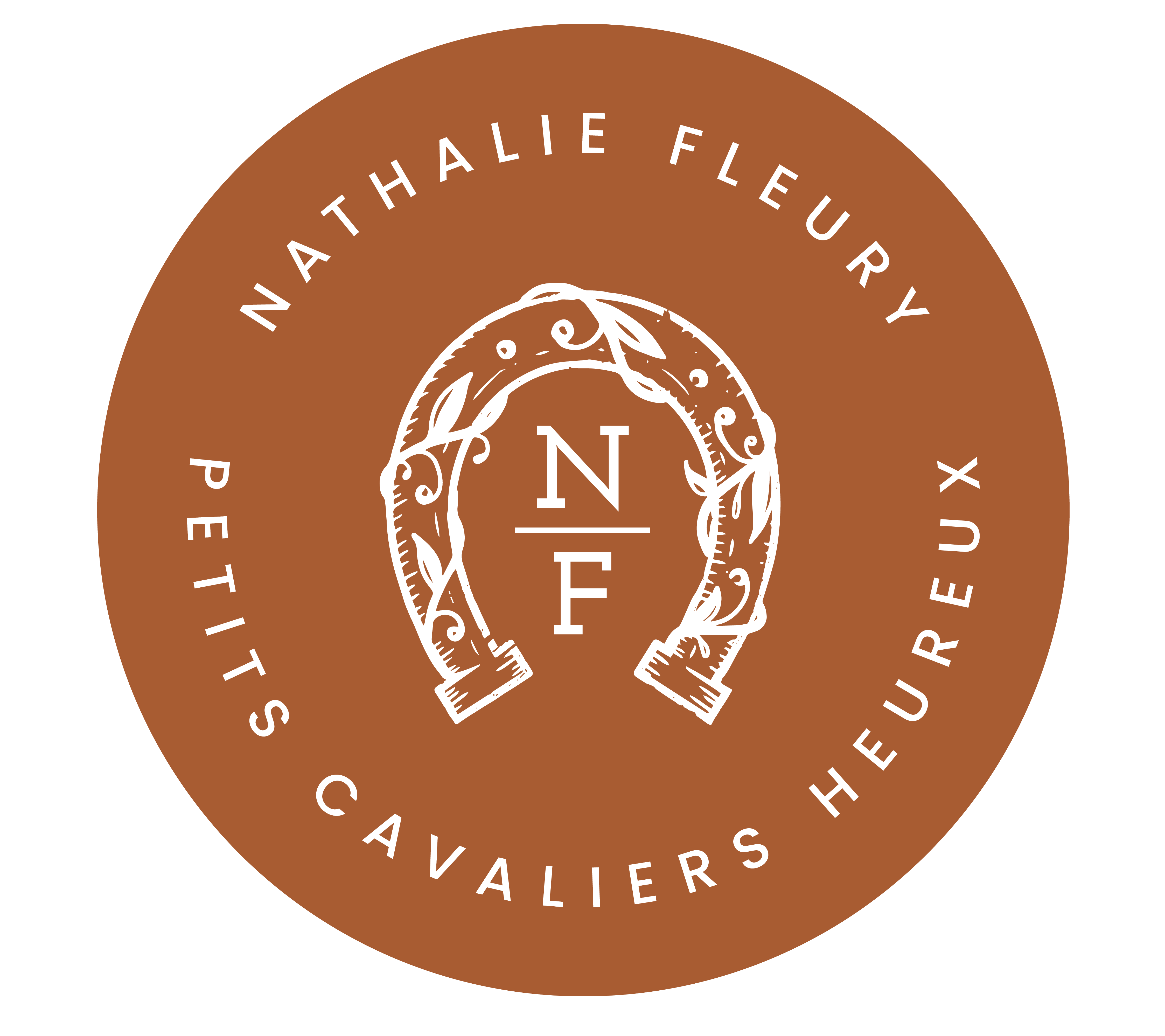 Petits cavaliers heureux